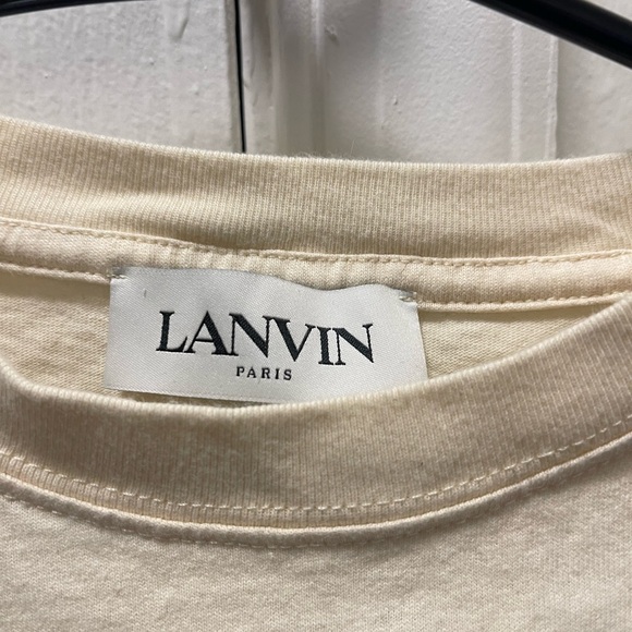 Lanvin crew tshirt - Picture 2 of 3